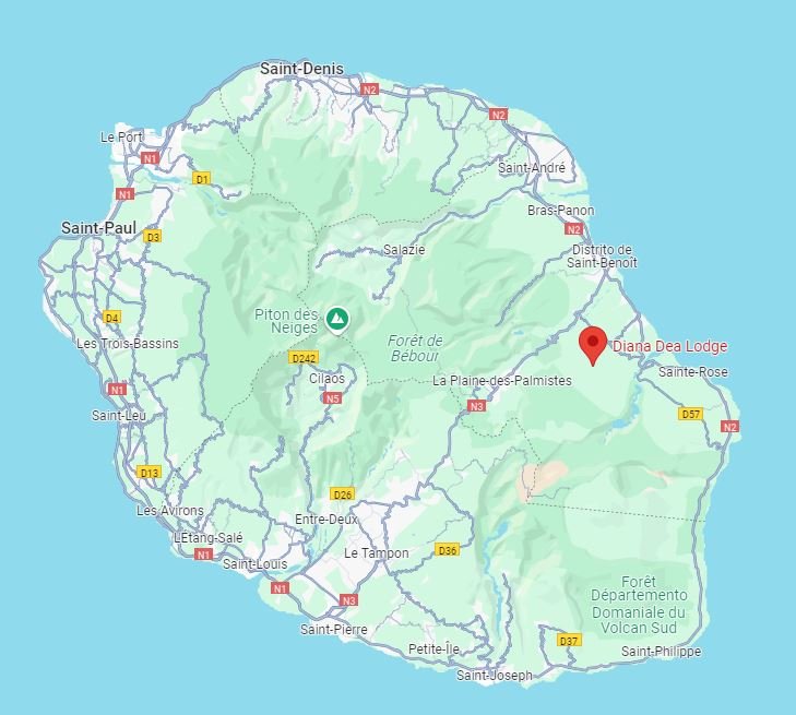 Diana Dea Lodge location